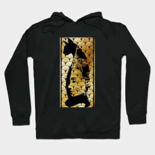 art deco egyptian cat Hoodie